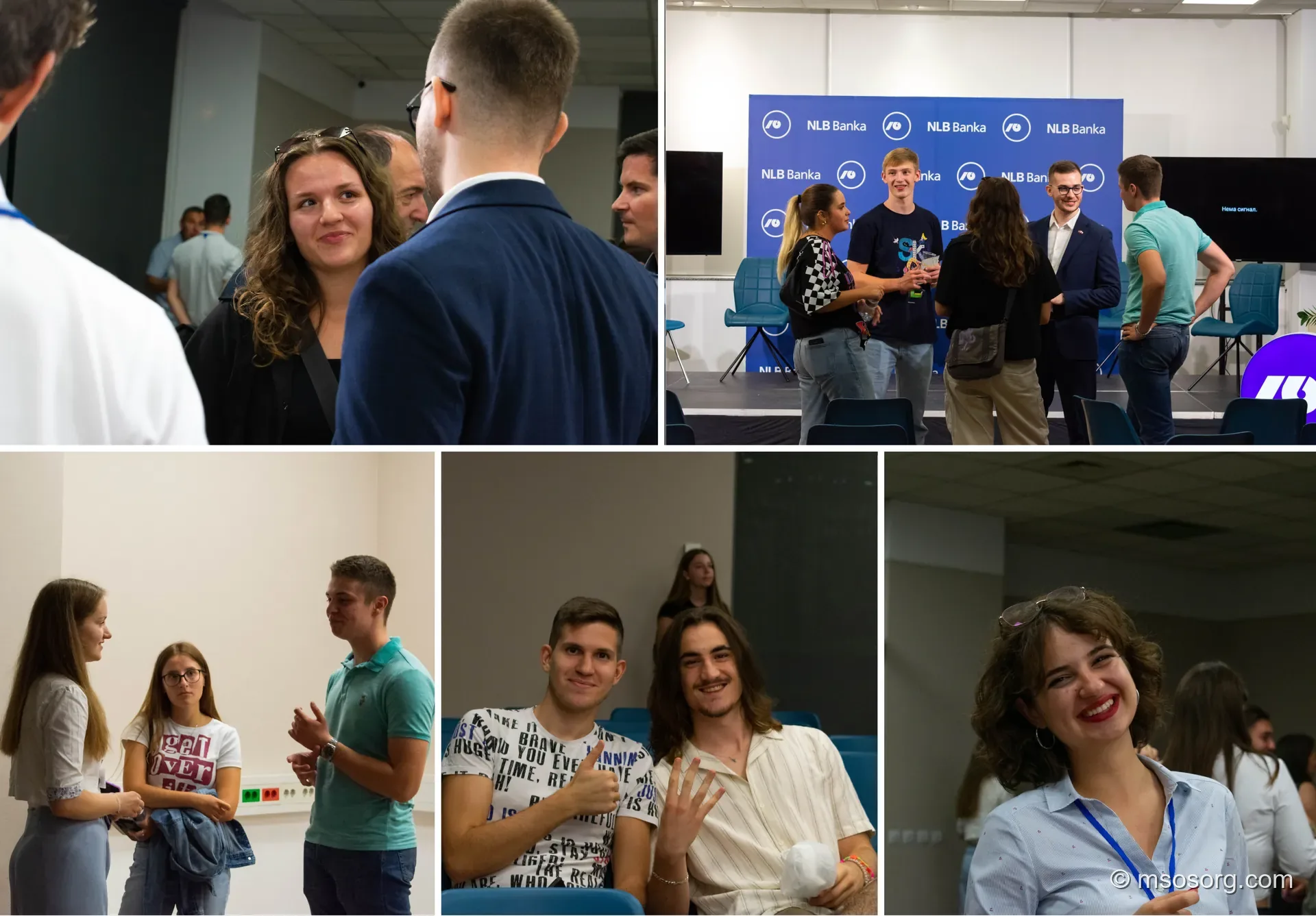 Plaketi za NLB Banko Skopje in Veleposlaništvo Republike Slovenije